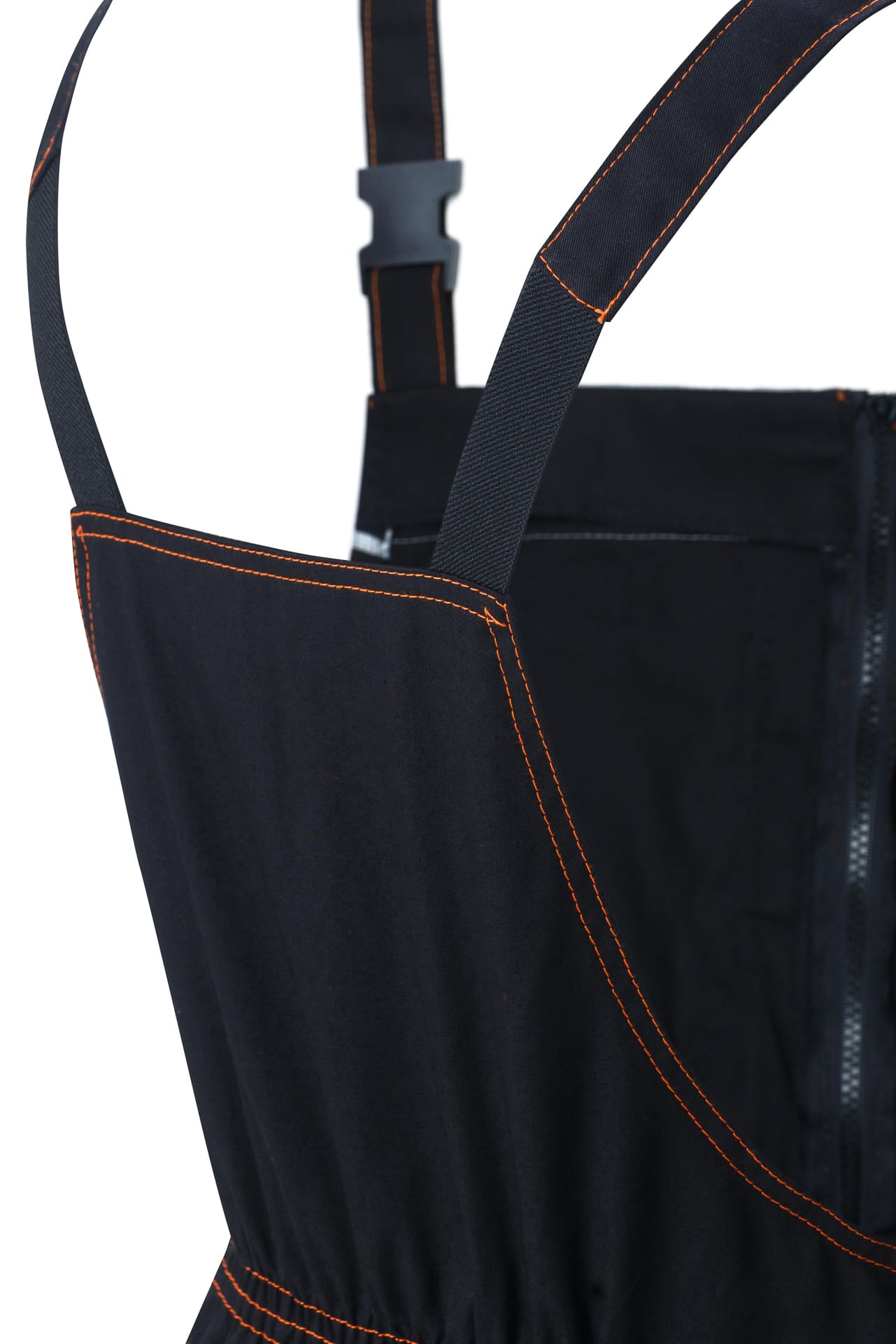 61843 Костюм "Профессионал-2" с СВП черно-оранжевый  Летняя спецодежда  размер 52-54/170-176  - Вид №12