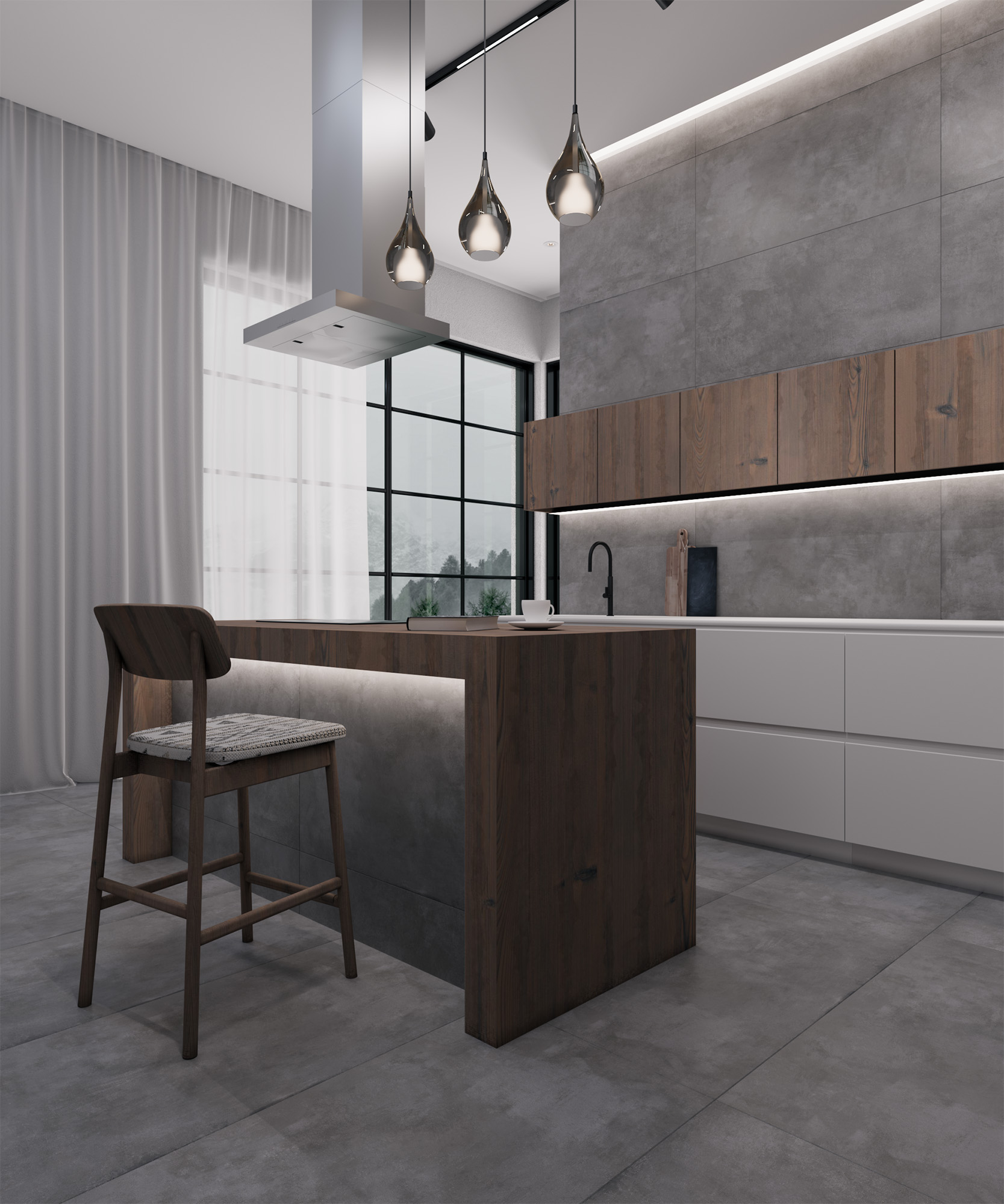 CEMENTUM GRIS ARCADIA CERAMICA RT7001-A - Вид №3