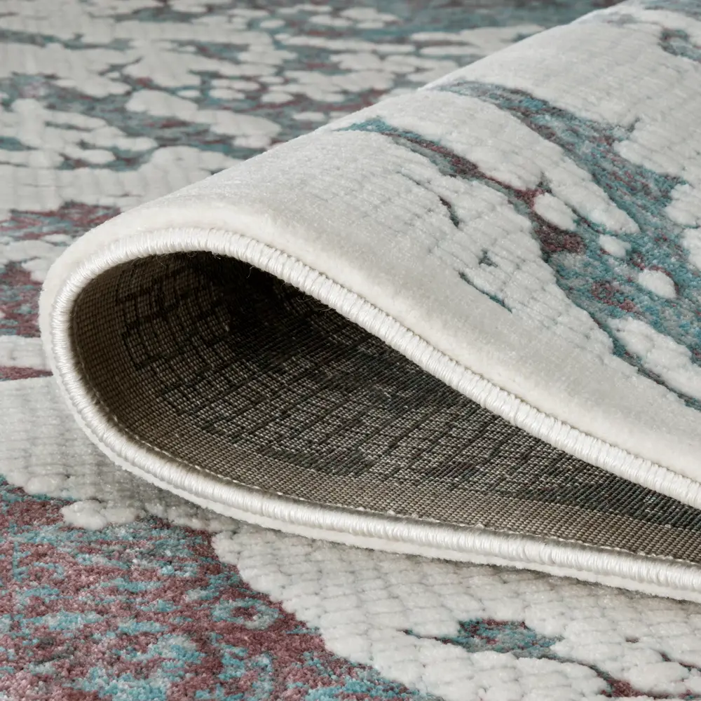 Ковер полиэстер Берлино 1907 L 200Х285 см цвет бирюзовый CTIM STLM-2172400 - Вид №3