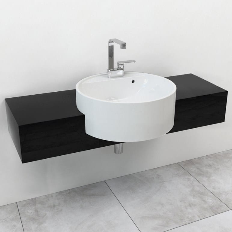 Столешница с одной раковиной из Каменаluce® Ceramica Flaminia Forty6 ARCH-00139724 - Вид №2