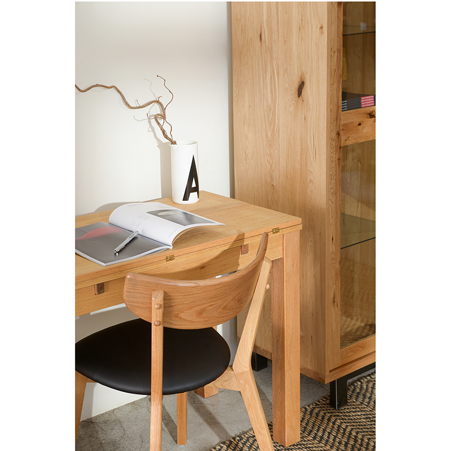 26880200 Стул , pero, pu-кожа, черный Unique Furniture  - Вид №21