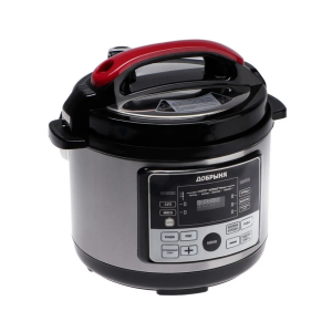 5359359 Мультиварка-скороварка Добрыня DO-1022 серебристый