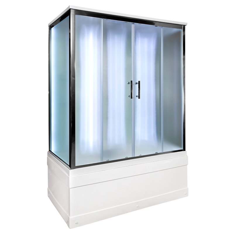 ЕМ1512 L с гм. и эл. Душевая кабина DETO Серия EM ЕМ4516 LED - Вид №19