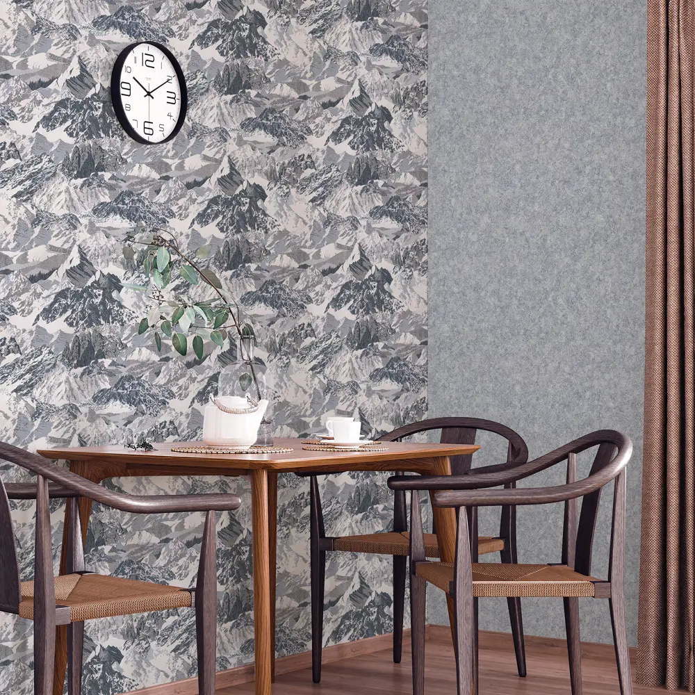 Обои флизелиновые Palitra Home Mount серые 1.06 м HC31148-44 STLM-2017591 - Вид №3