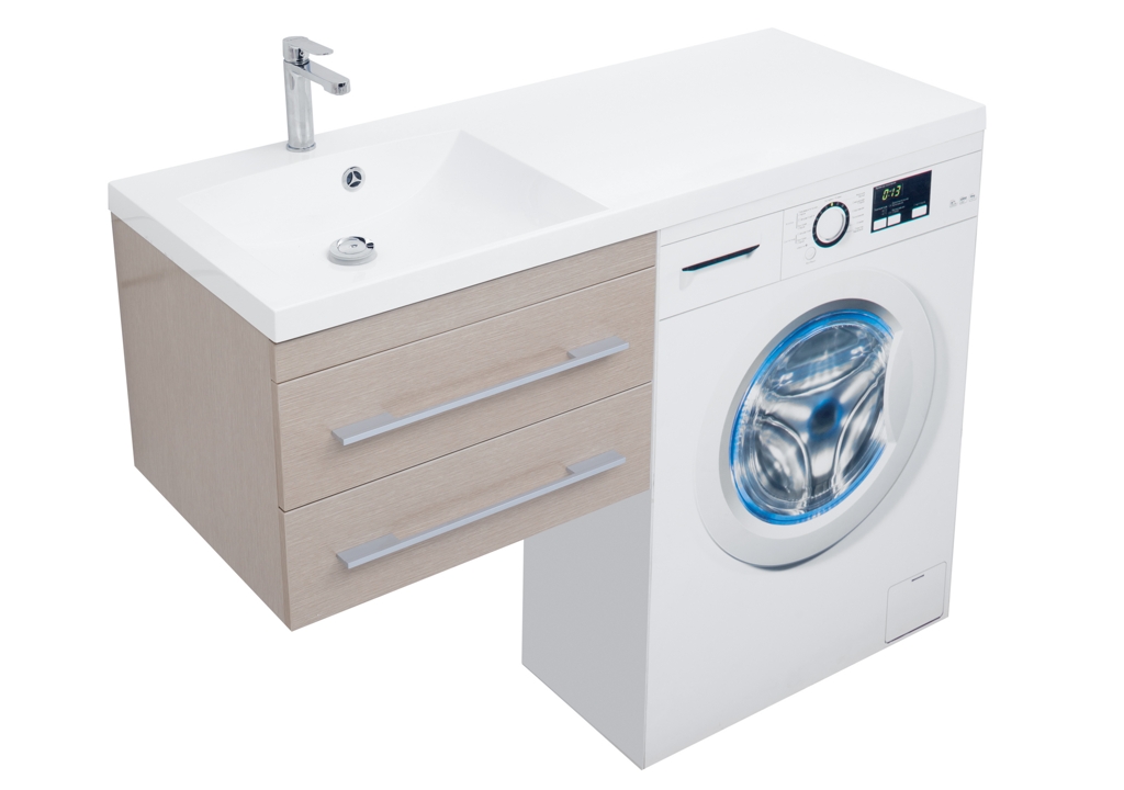 Тумба с раковиной Aquanet Нота 120 L светлый дуб 0017148500239565 - Вид №8