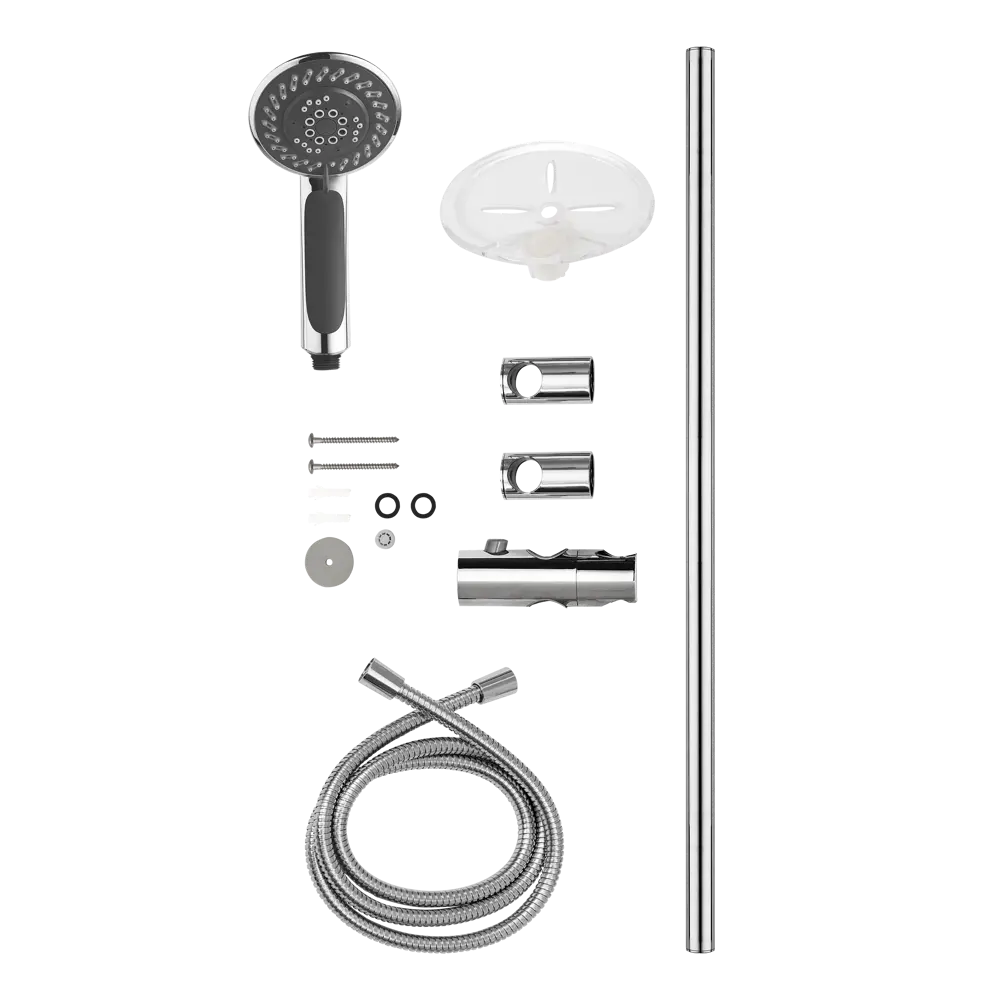 Душевой комплект SENSEA Docce с 4 режимами и хромированным покрытием 15613766 STLM-0006129 - Вид №3