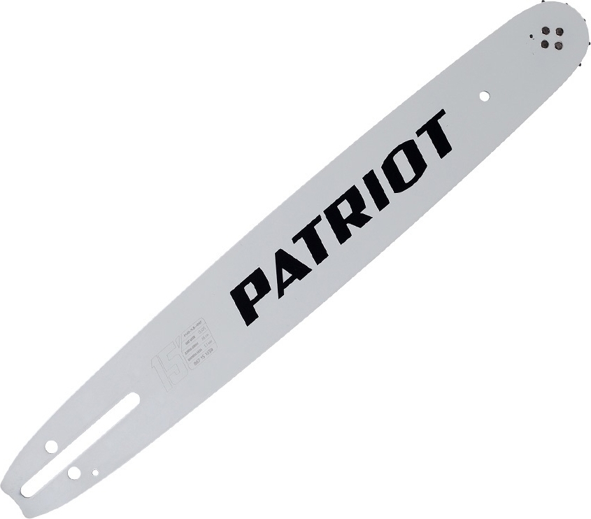 16258321 Шина для пилы 15", 64 звена, паз 1.3 мм, шаг 0.325 дюйма STLM-0006725 PATRIOT
