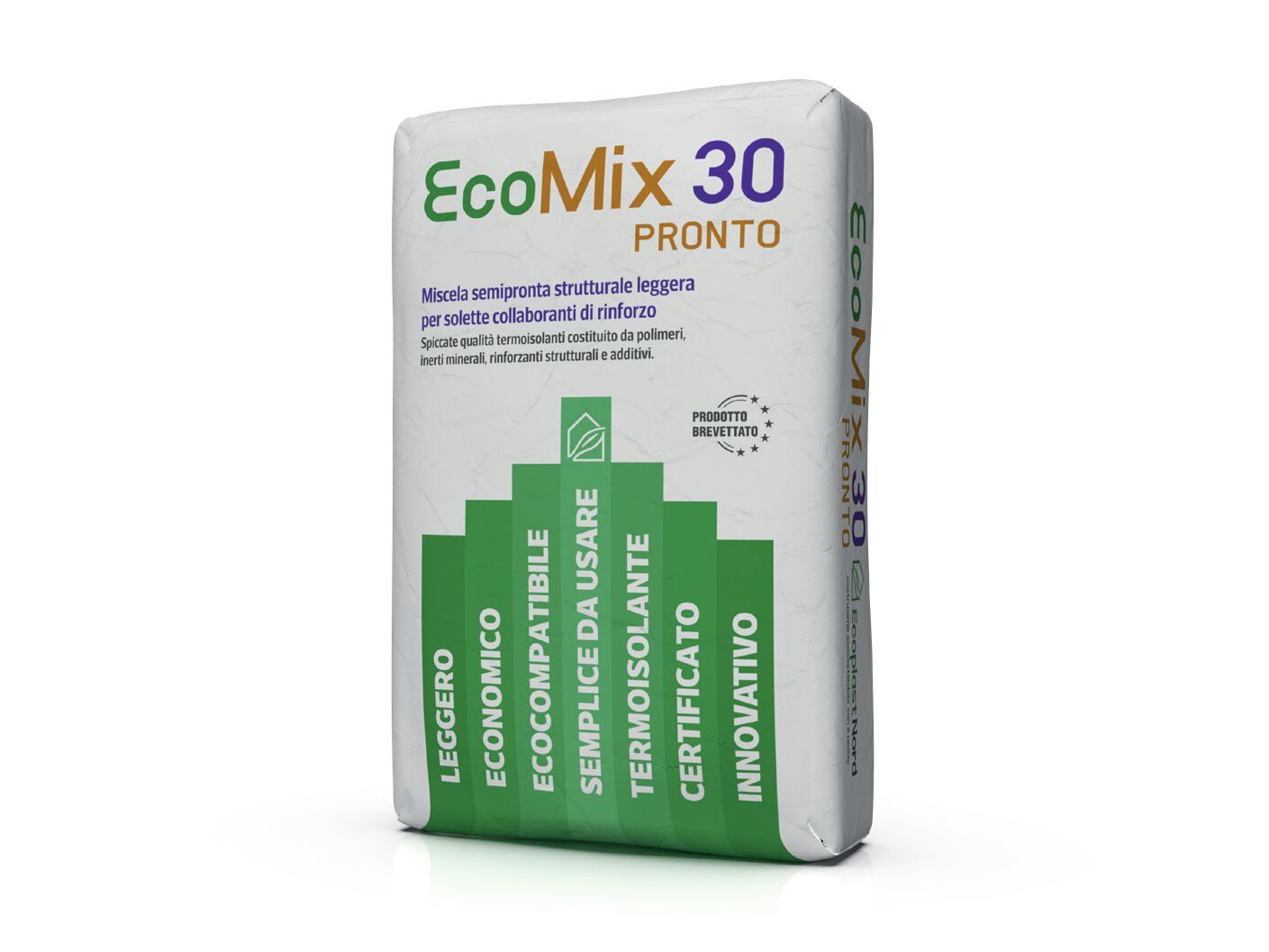 Предварительно смешанный для звукопоглощающей и звукоизоляционной стяжки Ecoplast Nord Ecomix ARCH-00053029 - Вид №1