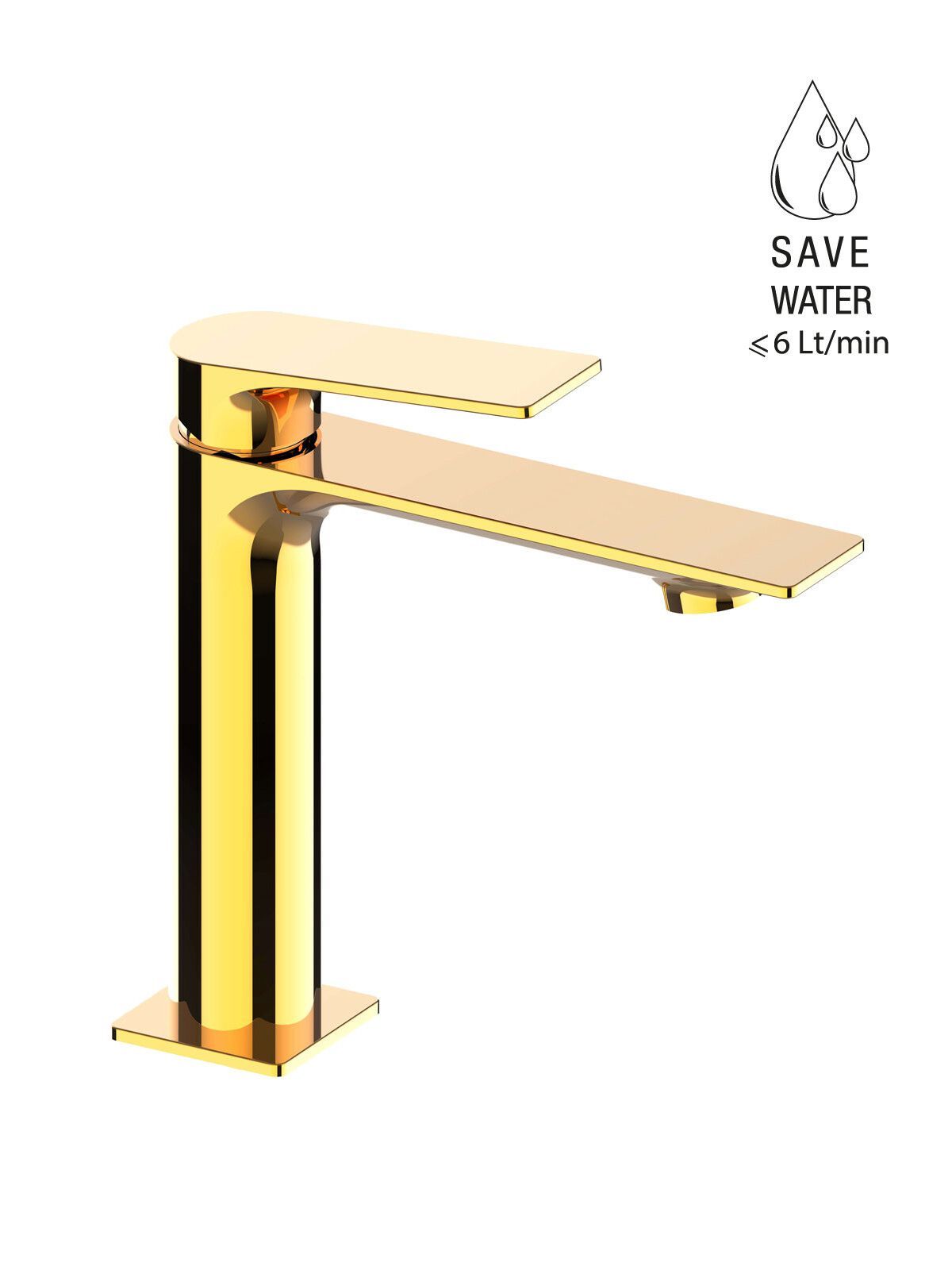 Однорычажный смеситель для раковины без слива Rubinetterie Frattini Narciso ARCH-00051367 - Вид №2