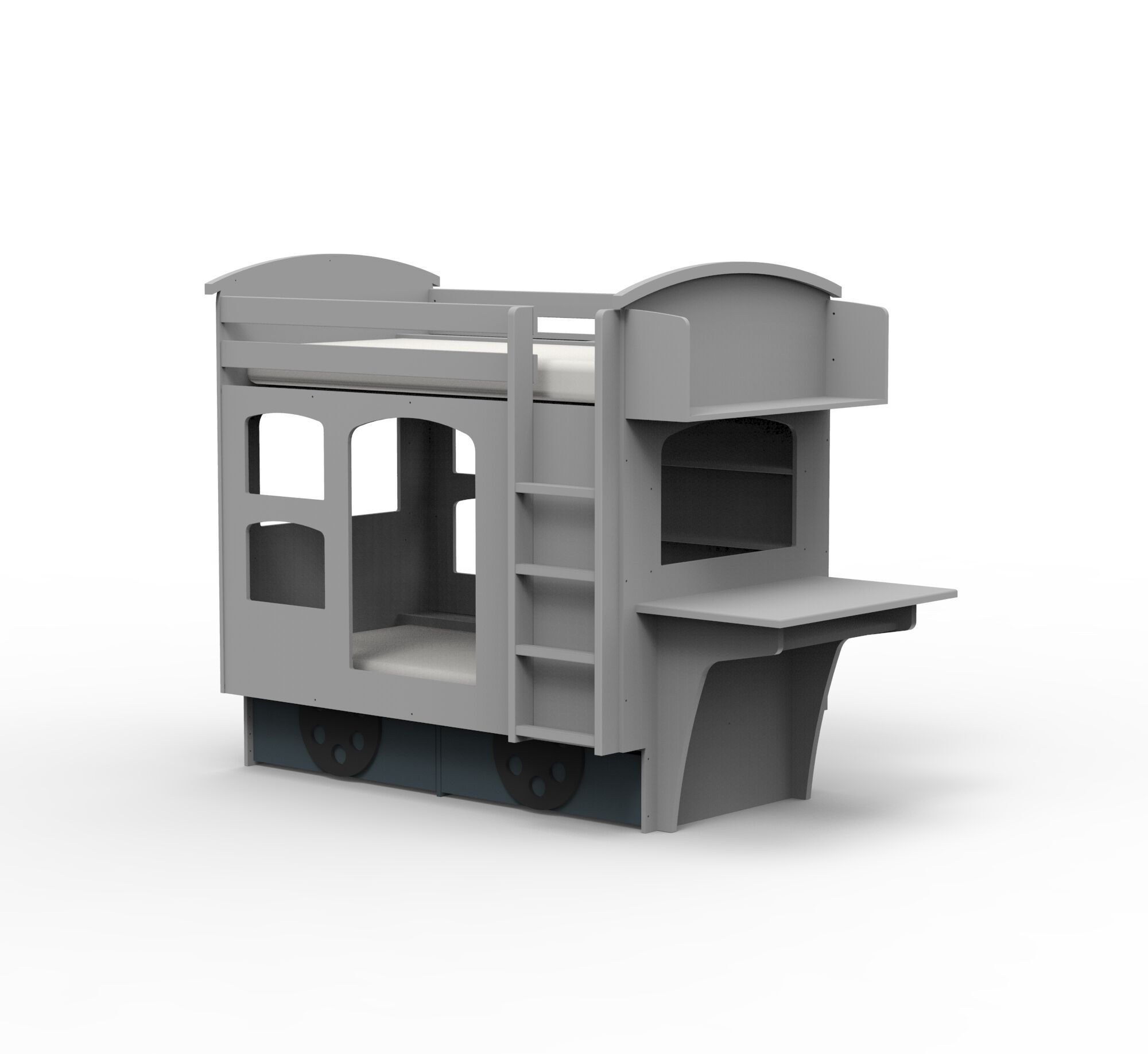 Двухъярусная кровать из МДФ Mathy by Bols УНИВЕРСАЛ ARCH-00153050 - Вид №35