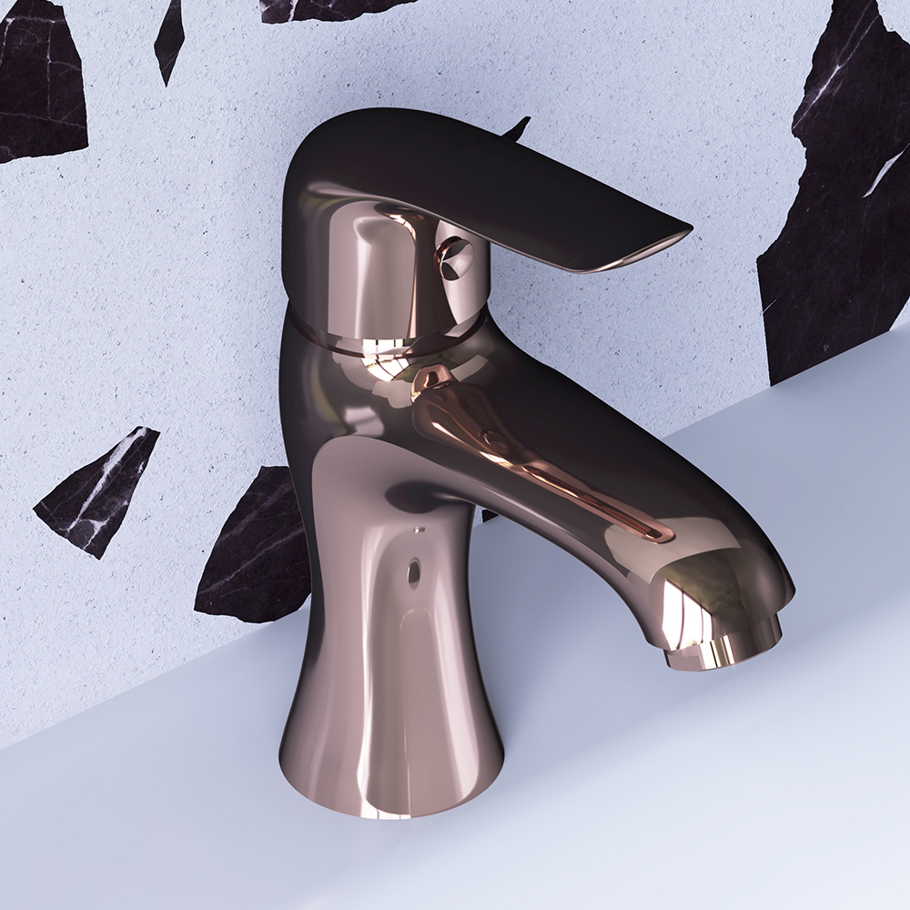 390210000 Bronze смеситель для умывальника Damixa Palace Evo  - Вид №5