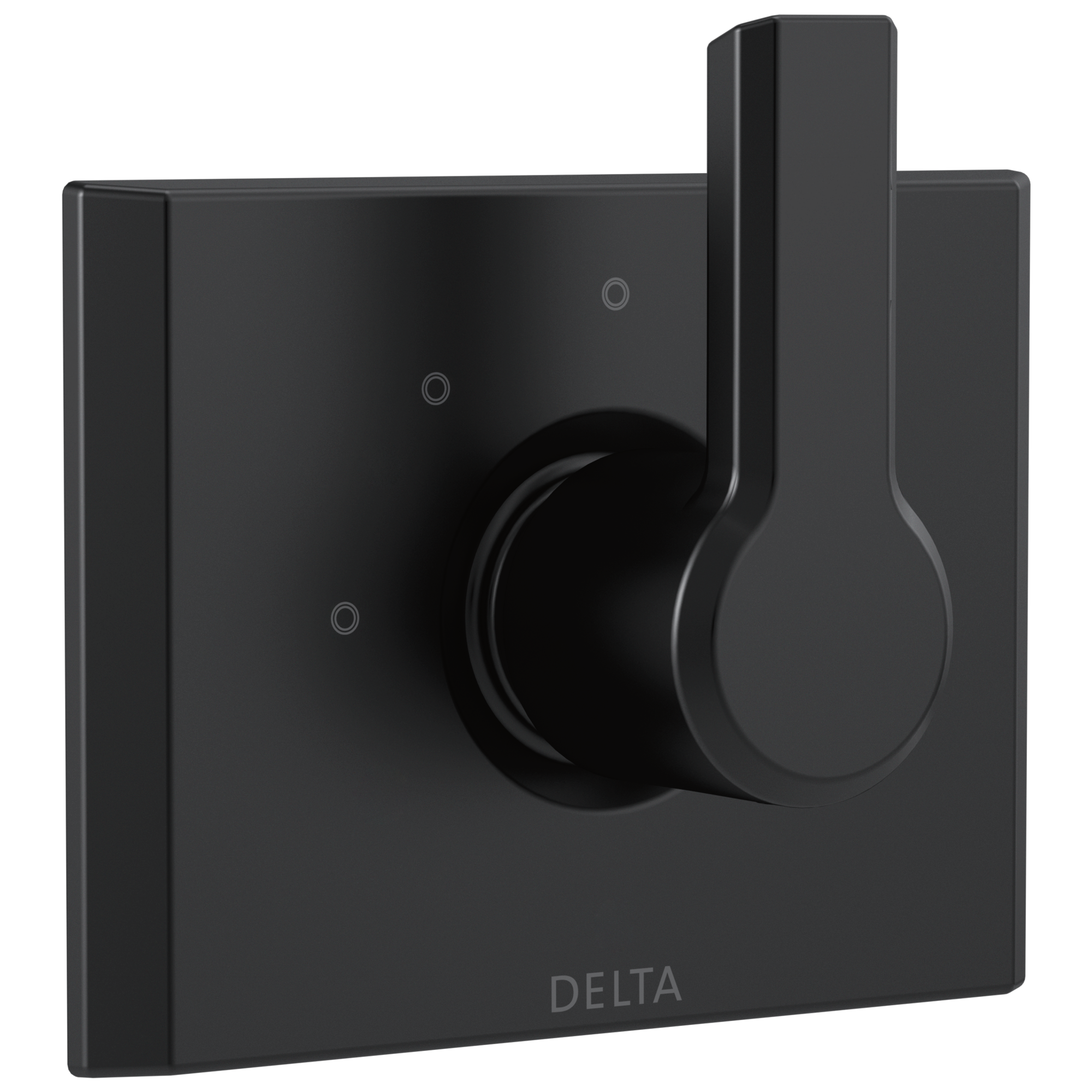 T11899-BL 3-позиционная регулировка 2-портового дивертора Delta Faucet Pivotal Матовый черный 