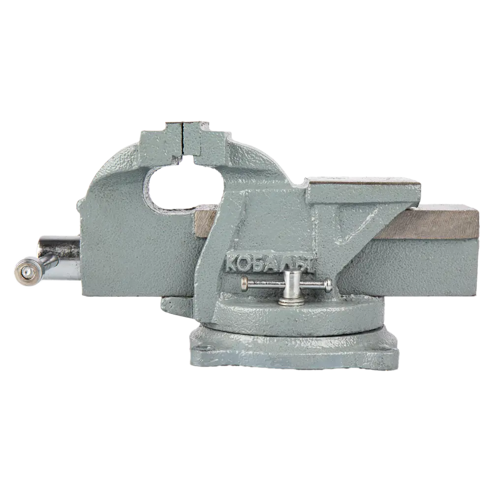 Тиски слесарные настольные Кобальт с поворотным механизмом 89374098 STLM-1347495 - Вид №1