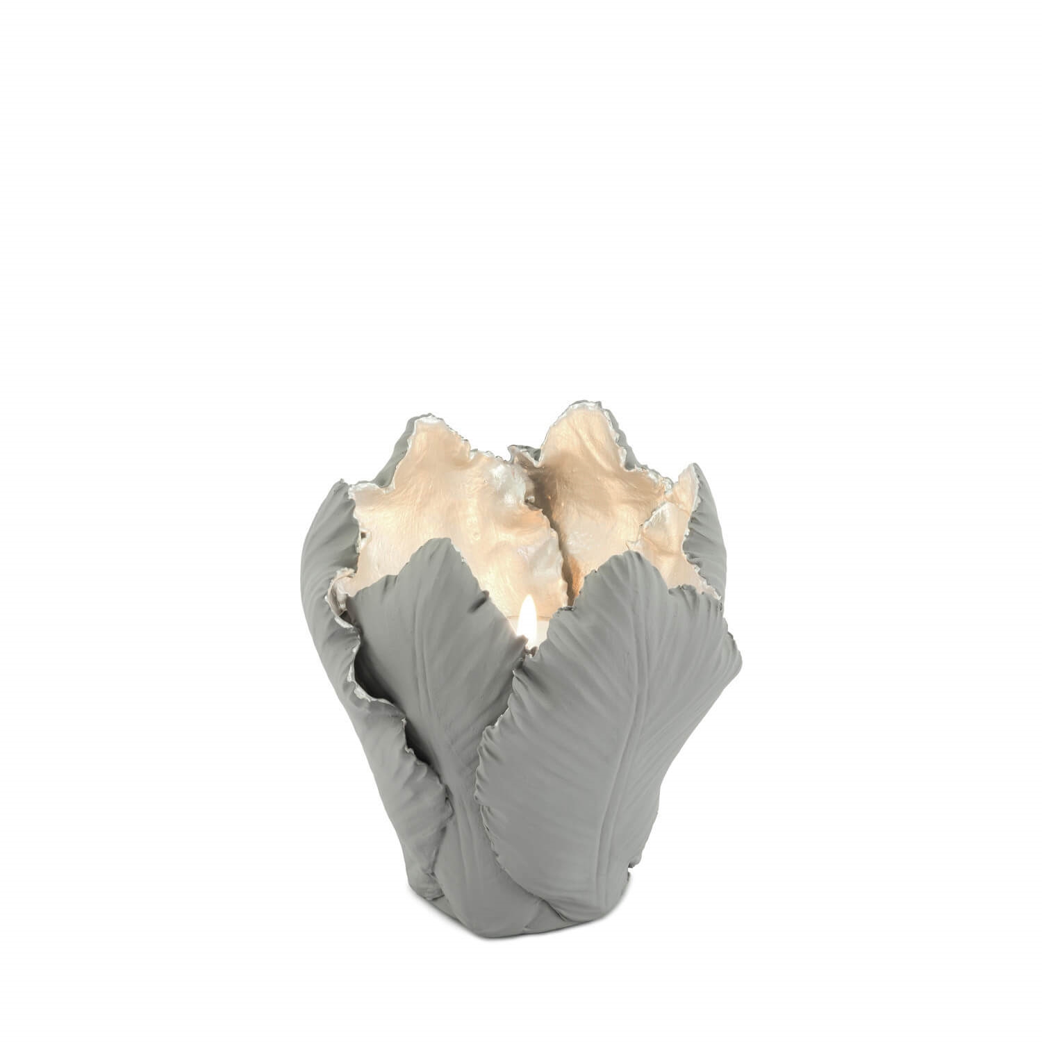 300049-97 ABHIKA ПОДСВЕЧНИК ТЮЛЬПАН LT.GREY 