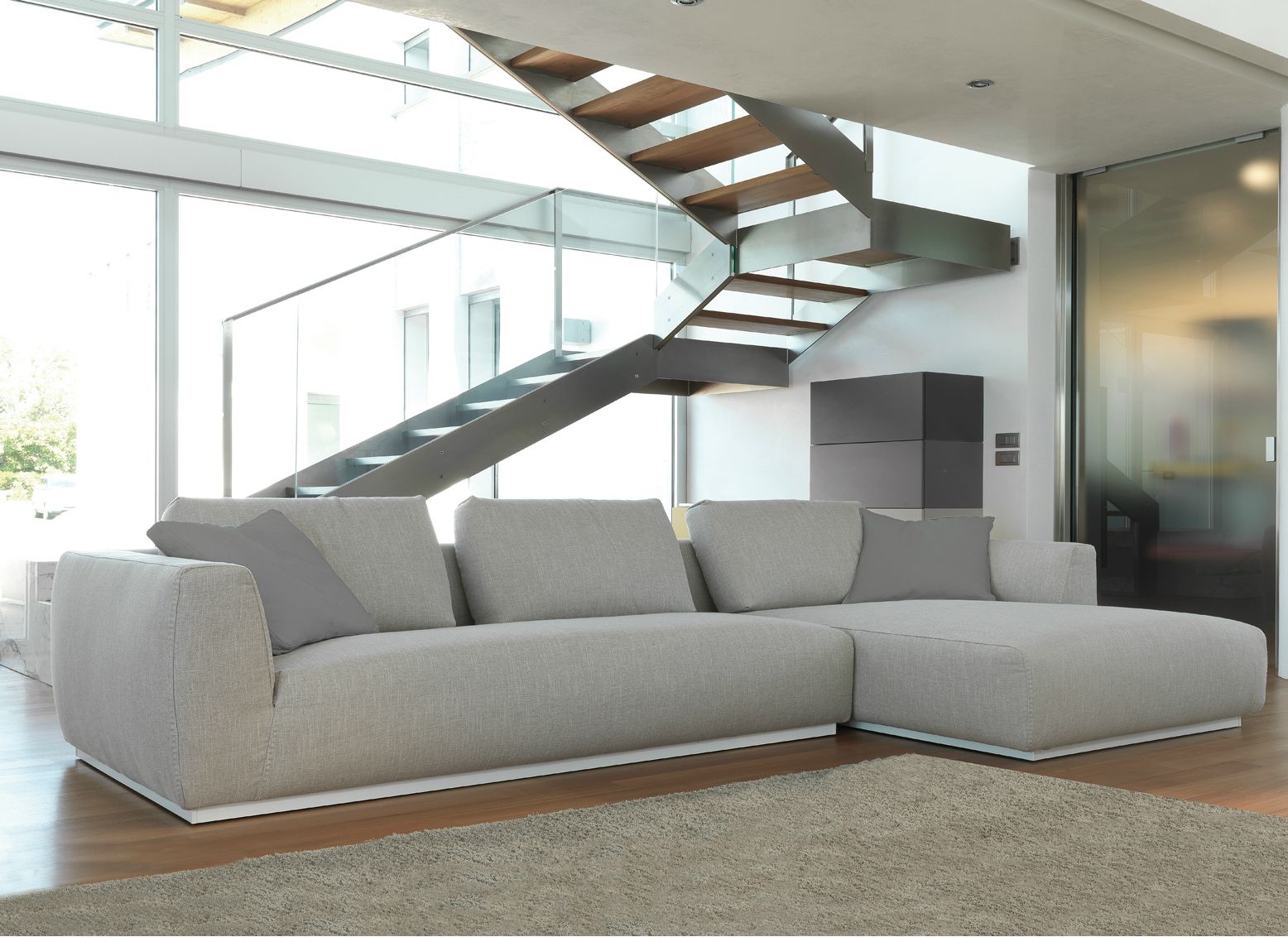 Секционный тканевый диван с полуостровом BODEMA Anyway ARCH-00066070 - Вид №4