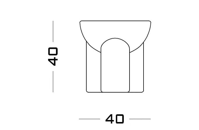 Круглый пуф из ткани Secolo DOUGLAS ARCH-00025007 - Вид №3