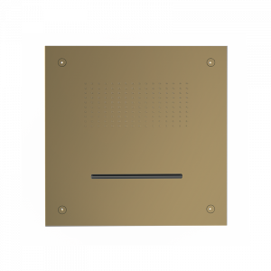 00081027 PREMIUM Площадь встроенных душевых 2 способами Матовое Золото GRB MIXERS