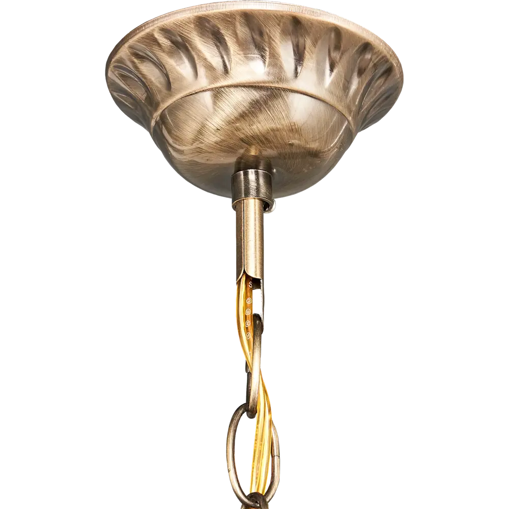 Люстра подвесная «Сезам» КС30069/5P, 5 ламп, 15 м², цвет белый/бронза КЛЮЧНИК STLM-2150511 - Вид №4