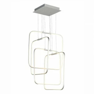 Подвесной светодиодный светильник Donolux DL18559/04 D620 SBS L DONOLUX ДИЗАЙНЕРСКИЕ, DL18559 073019 Серебро