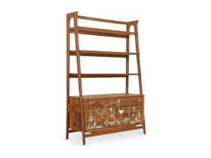 Книжный шкаф из тикового дерева