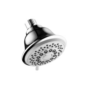 LM8040C Душевая лейка верхняя 5-функциональная, круглая диаметр 100 мм, хром LEMARK