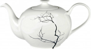 62360 Dibbern Чайник Dibbern "Чёрный лес" 1,3л Фарфор костяной