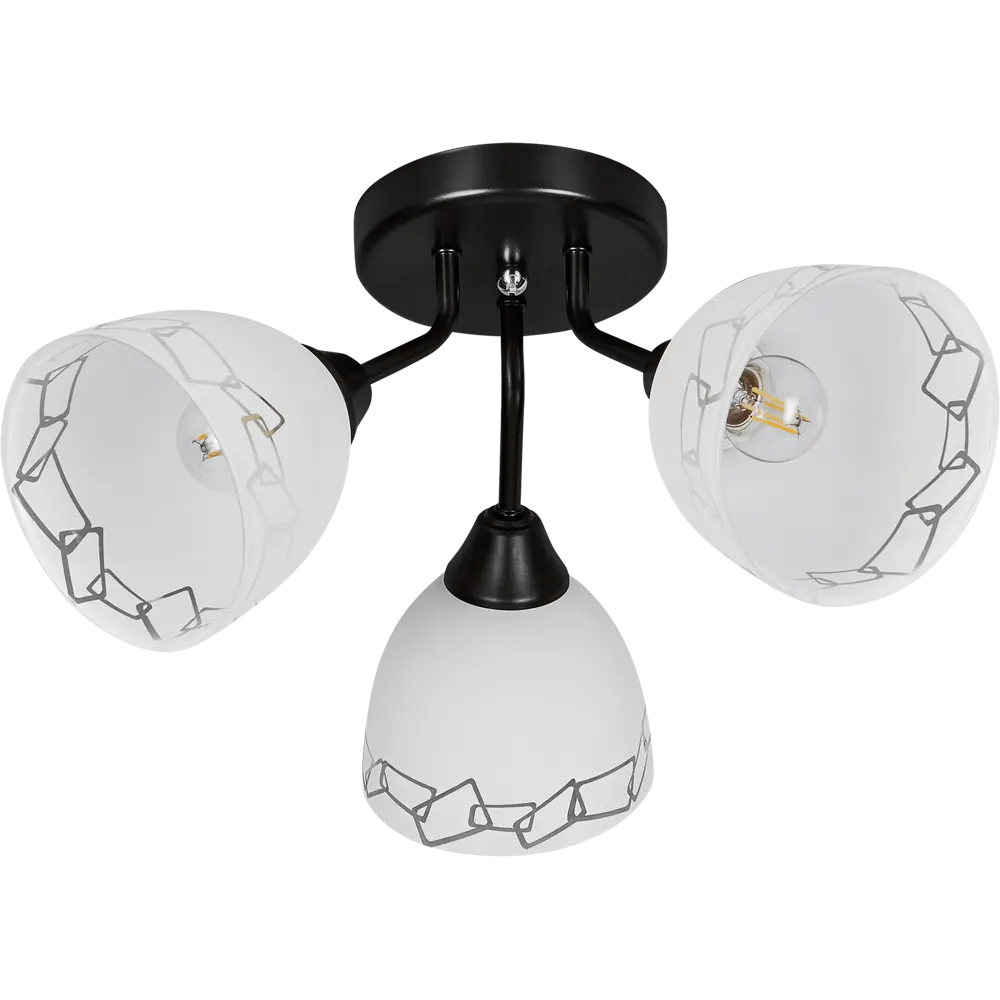 КЛЮЧНИК Вьюнок - потолочный светильник в стиле неоклассика 82827693 STLM-0036623 - Вид №2