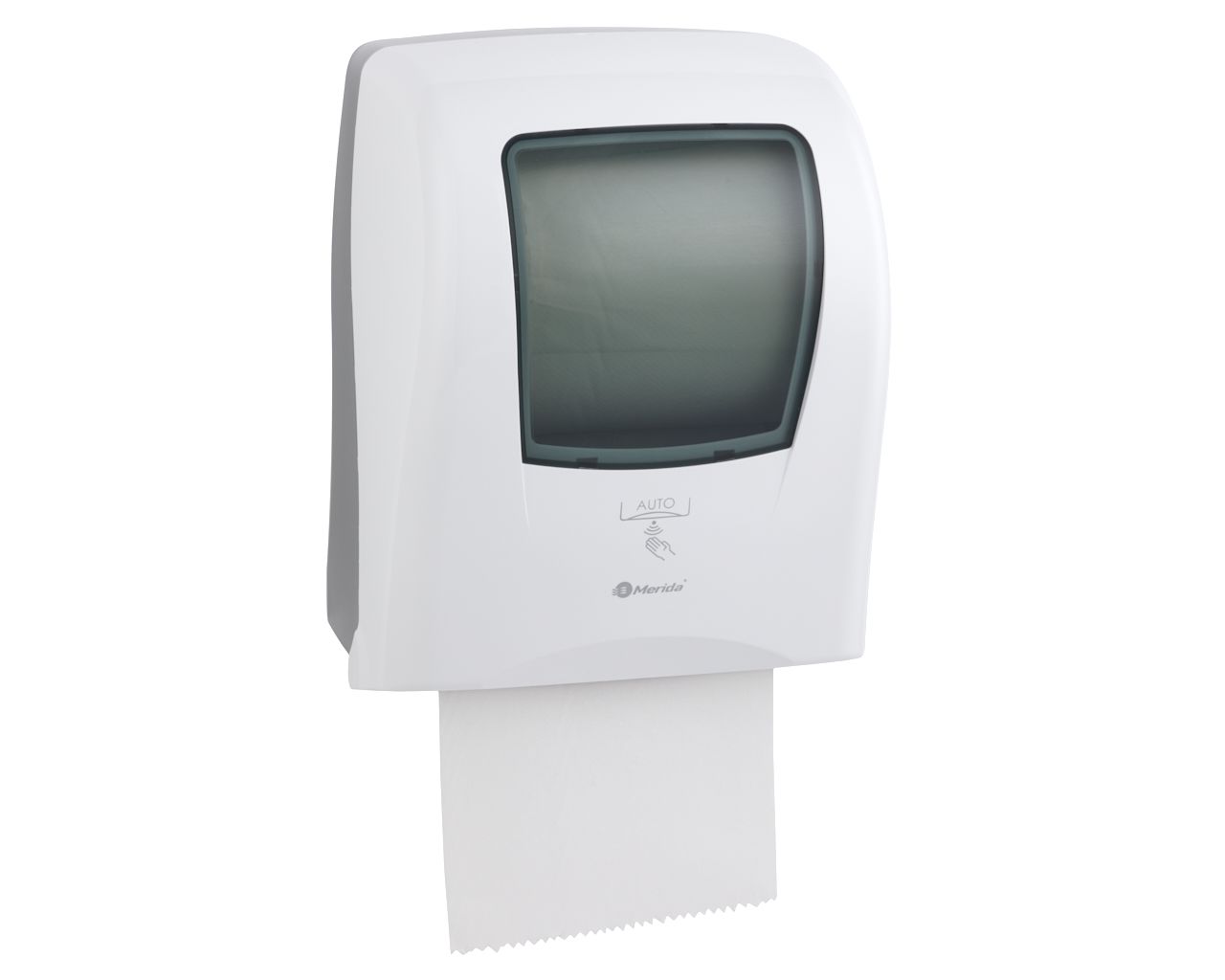 CEB501 ONE AUTOMATIC MAXI автоматический бесконтактный диспенсер для рулонных бумажных полотенец, АБС-пластик, белый Merida  - Вид №4