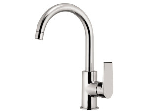 Смеситель для кухни с поворотным изливом