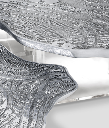 0-147 Серебряный центральный стол Monet Boca Do Lobo  - Вид №16