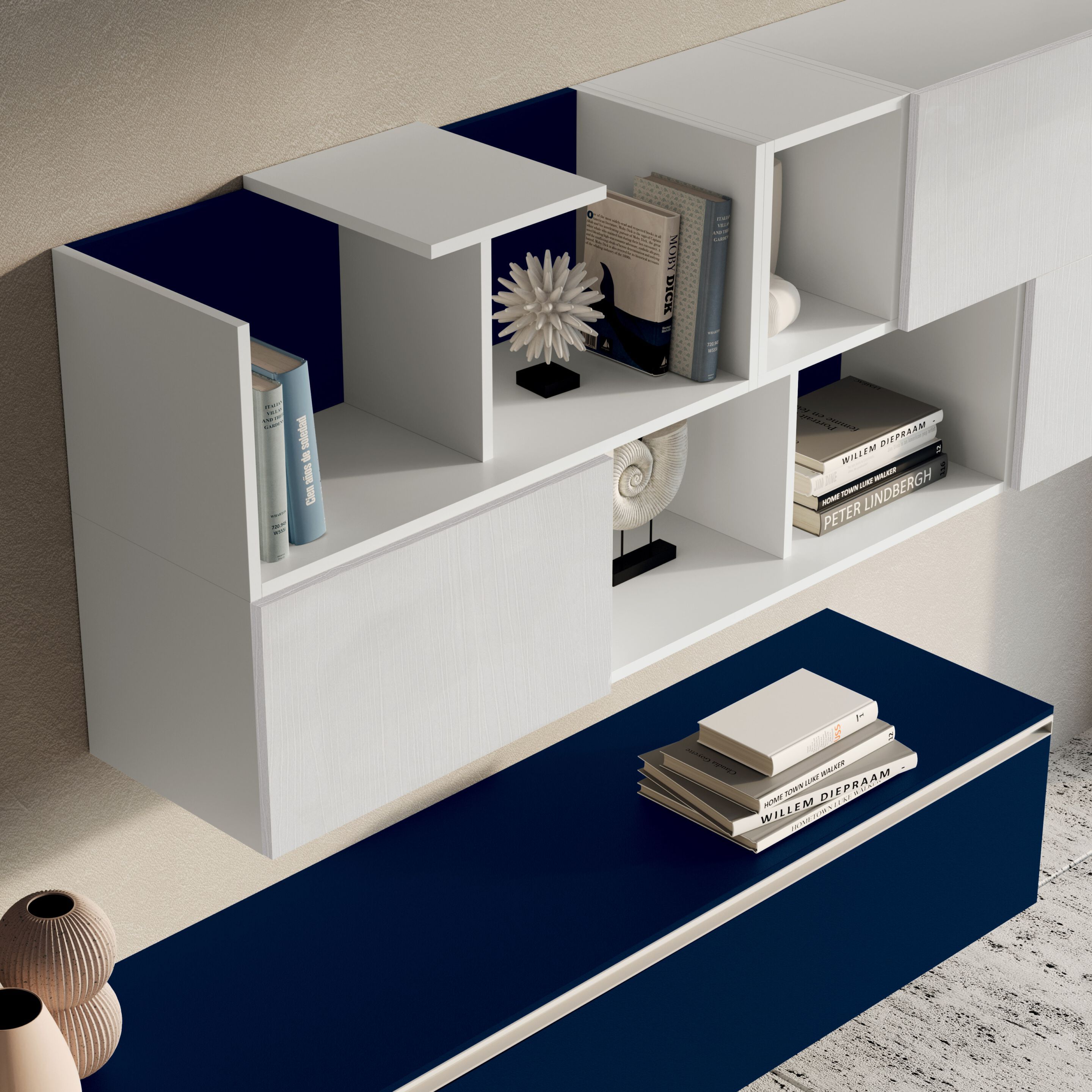 Деревянная секционная оборудованная стена Febal Casa DICIOTTO ARCH-00042839 - Вид №45