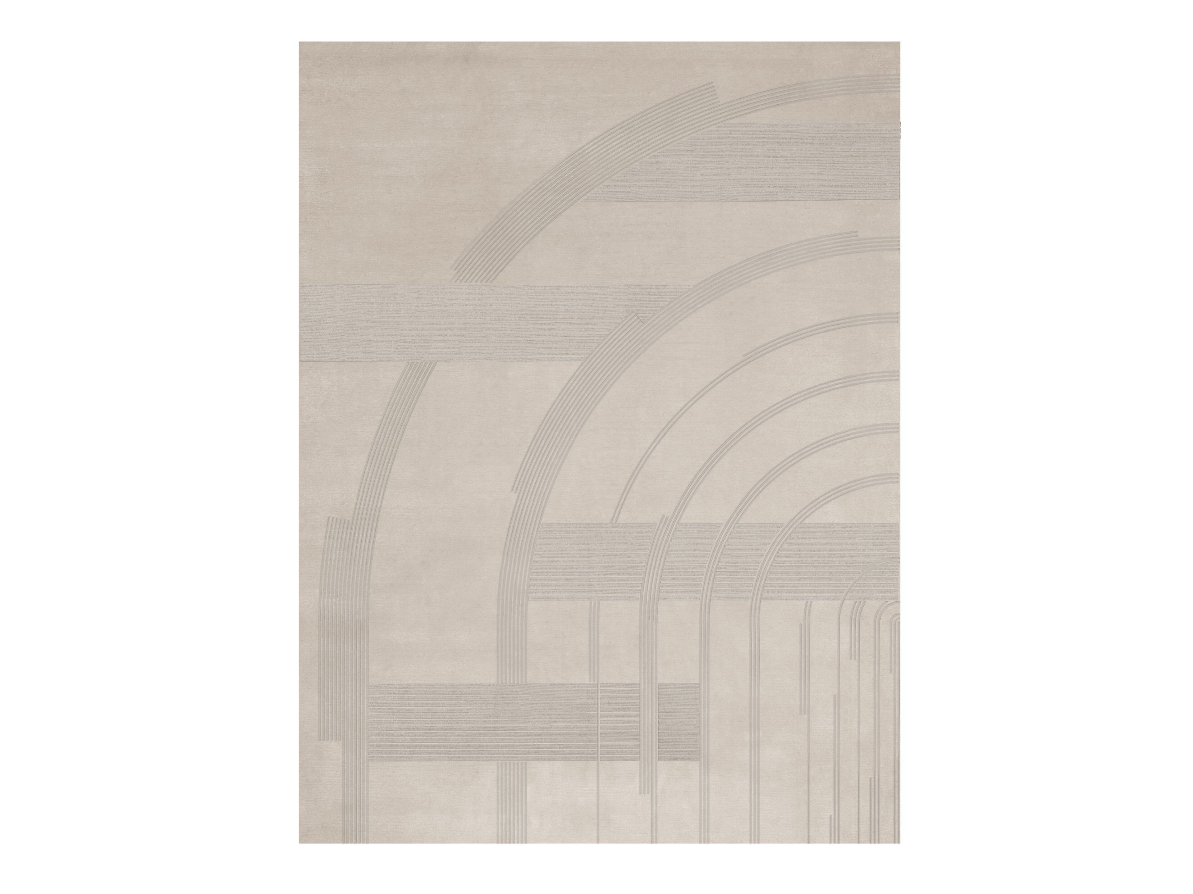 Прямоугольный шерстяной ковер ручной работы Bizzotto Italia Нара ARCH-00136310