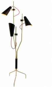 Delightfull Регулируемый торшер из латуни Evans