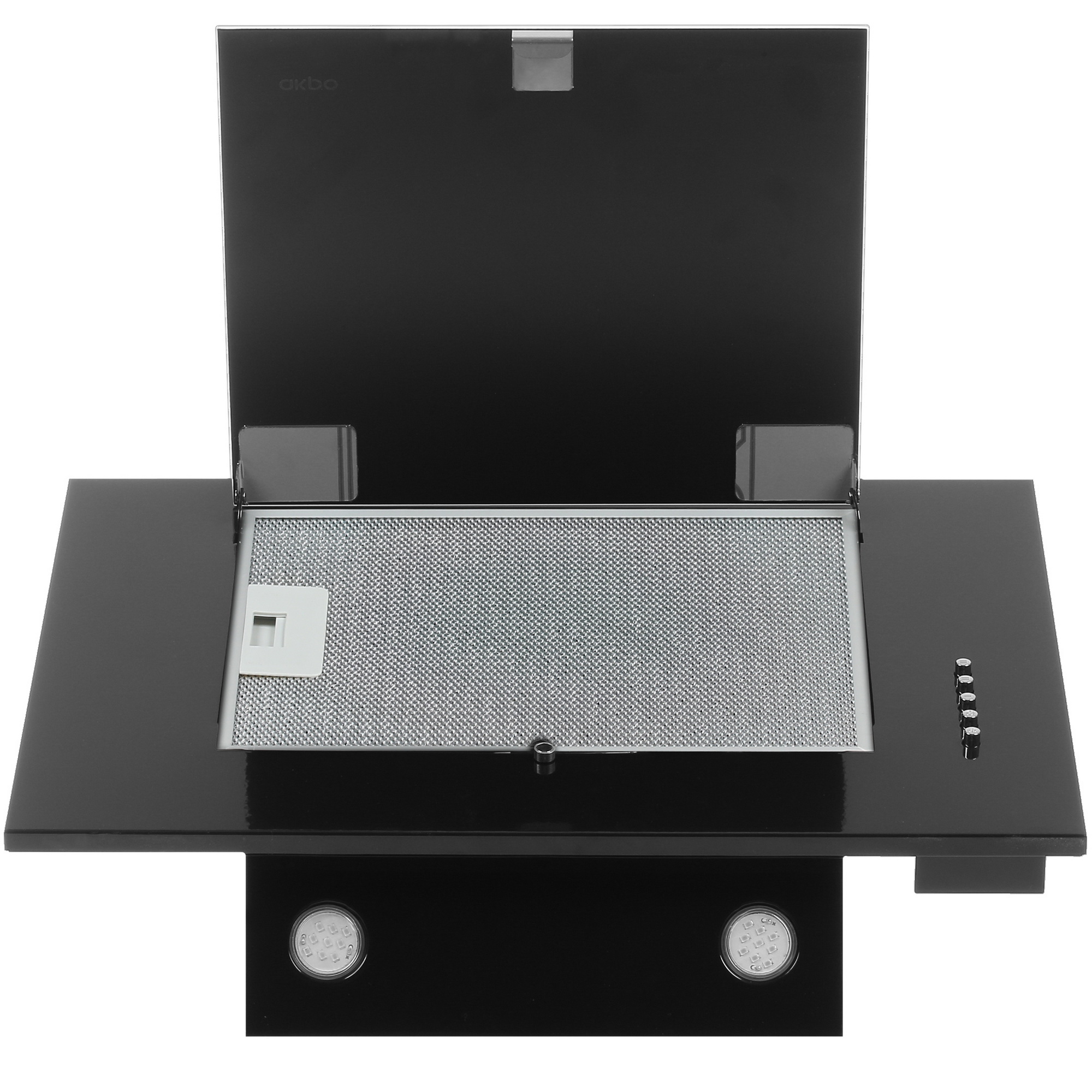 1217276 Вытяжка наклонная Akpo WK-4 Optima eco черный/черный STDN-0137542 - Вид №7