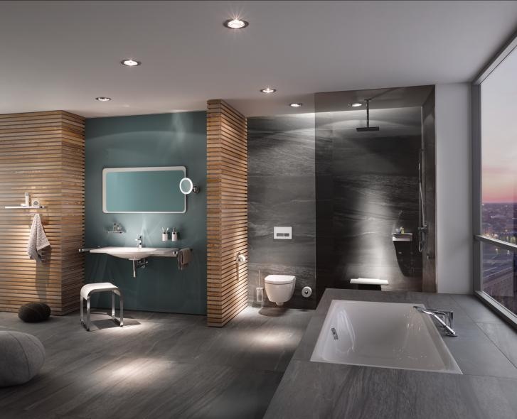 800.06.11041 Дозатор для мыла или дезинфицирующего средства с держателем HEWI System 800 - Вид №2