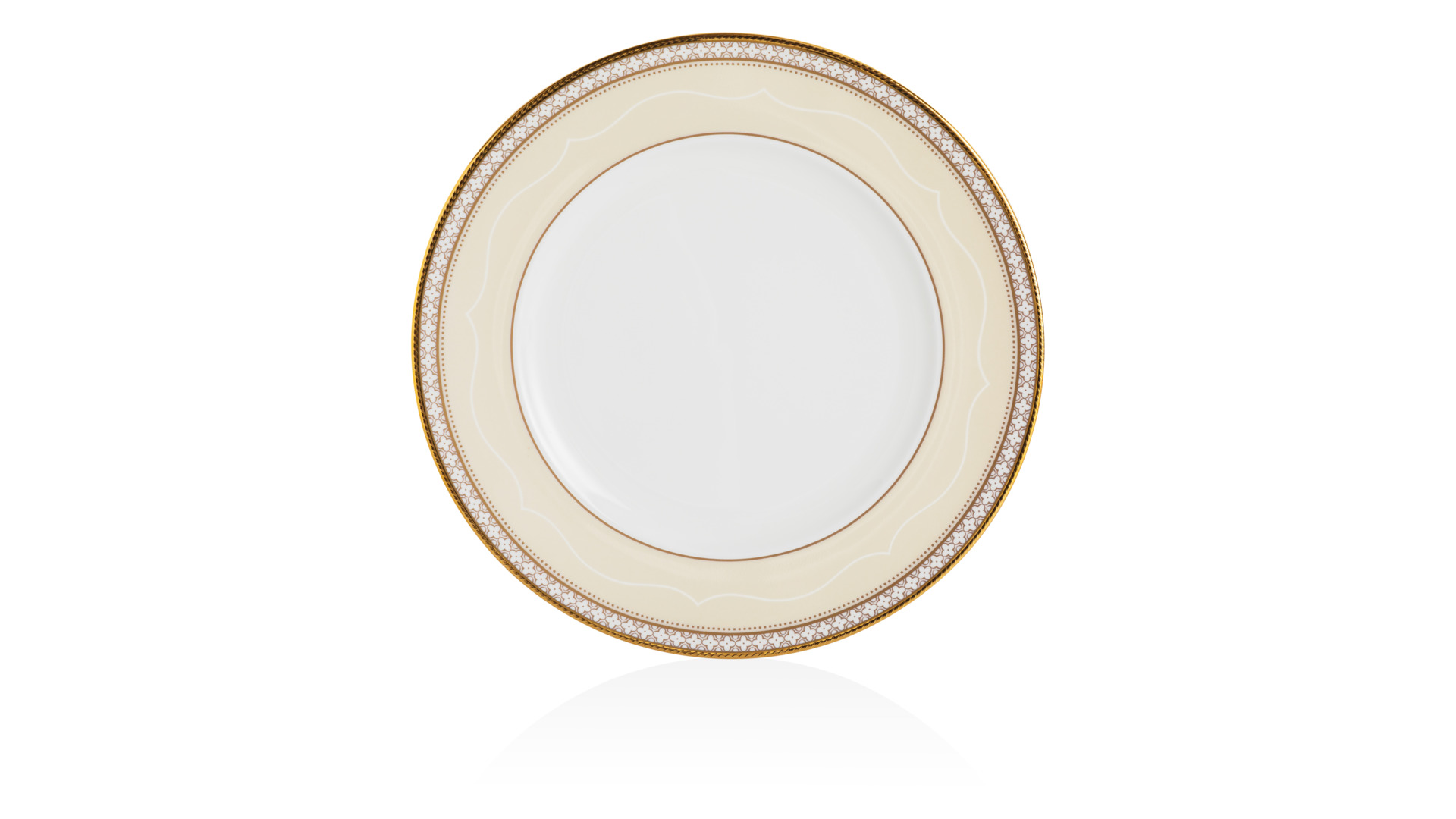 10657441 Noritake Сервиз столовый Noritake Трефолио,золотой кант на 6 персон, 21 предмет  - Вид №4