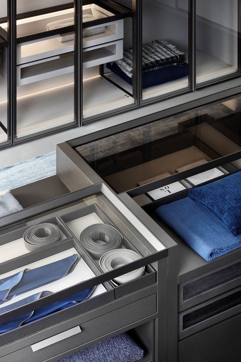 Flou Комод из дерева и стекла Private sun-id-1509661 - Вид №1