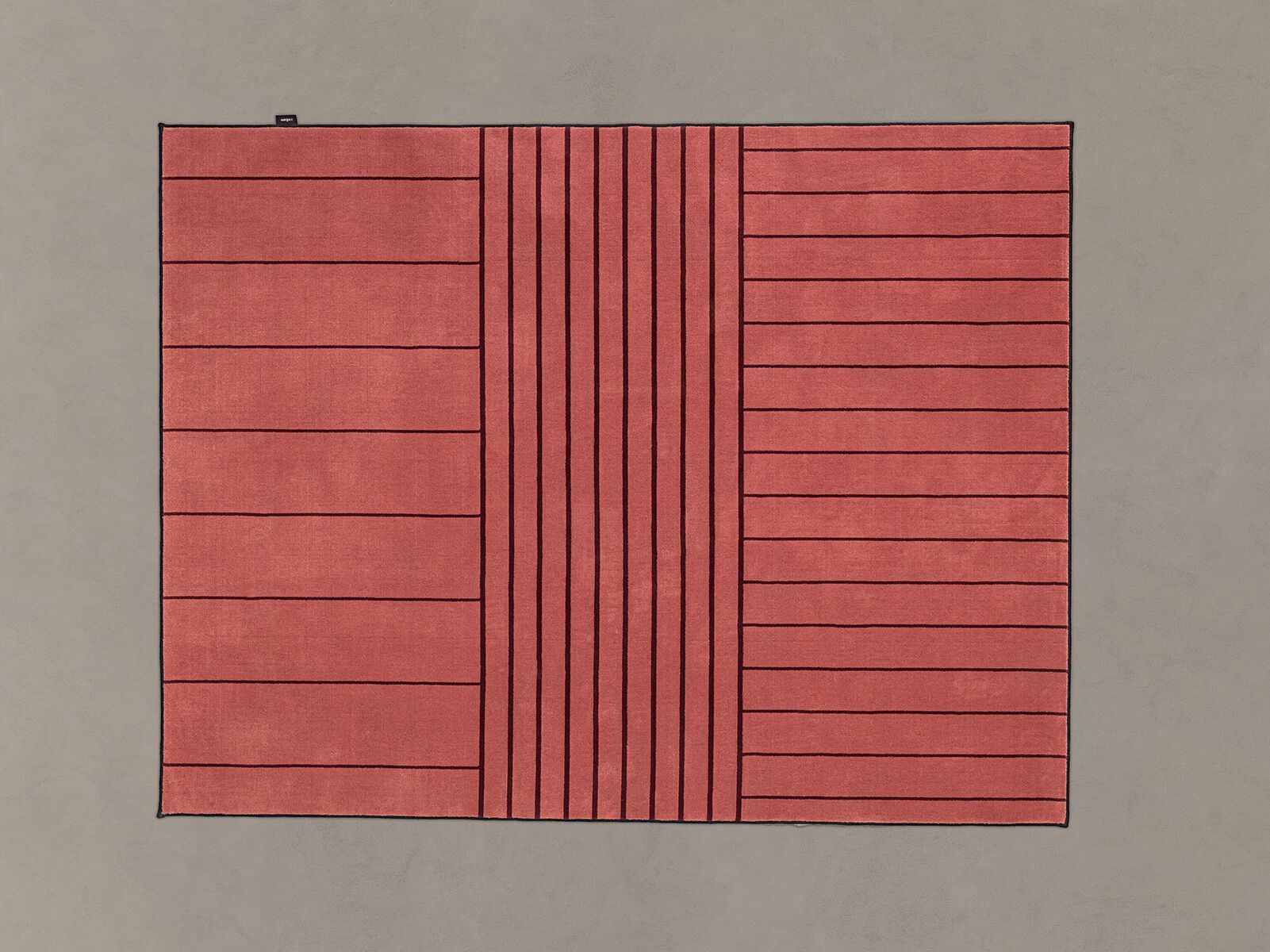 Прямоугольный полосатый полиамидный ковер Inbani TATAMI ARCH-00033112 - Вид №3