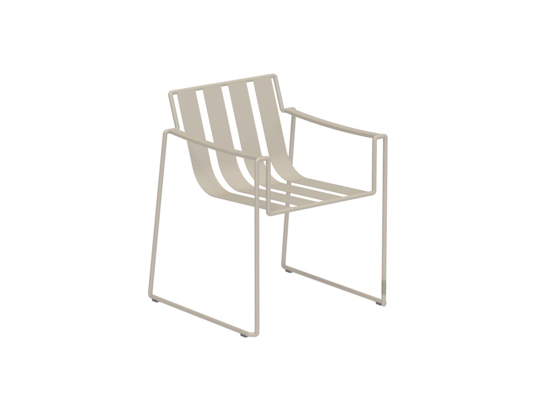 Ткань сани сад стул с подлокотниками Royal Botania Strappy ARCH-00089891 - Вид №18