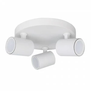 Спот потолочный белый Crystal Lux CLT CLT 017W3 D230 WH CRYSTAL LUX CLT 017 00-3924588 Белый