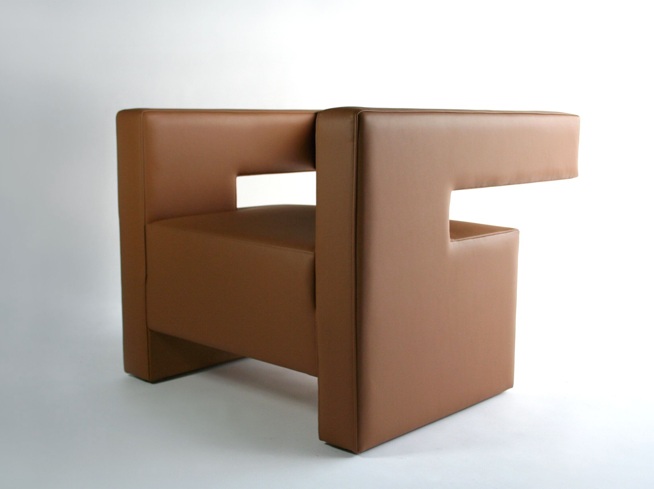 Кожаное кресло с подлокотниками Phase Design BB ARCH-00074130