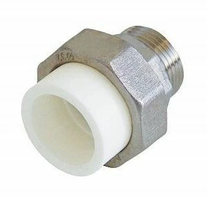 Муфта разъемная KALDE ECO D40х1 1/4" НР белая