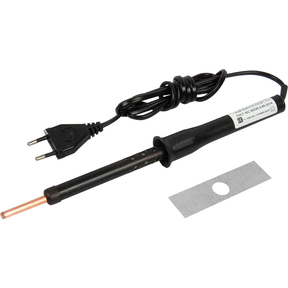 Паяльник 40 Вт 230 В с пластиковой рукояткой Santreyd STLM-2194497 - Вид №2