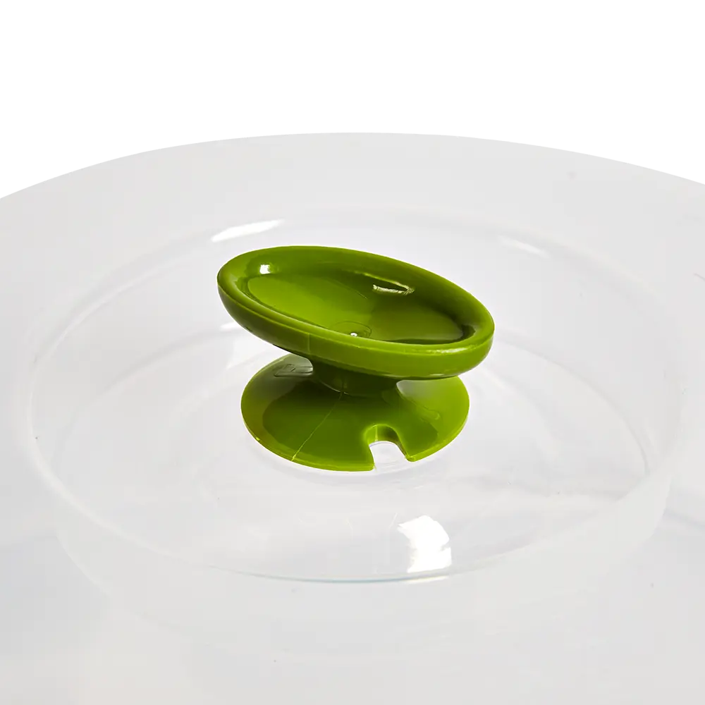 89356319 Крышка для СВЧ 27x27 см пластик цвет прозрачный STLM-0868686 Santreyd  - Вид №2