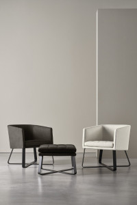 Съемное тканевое кресло с подлокотниками