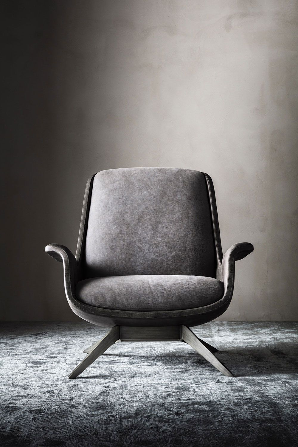 Кожаное кресло с подлокотниками OAK Metronome ARCH-00083367 - Вид №4