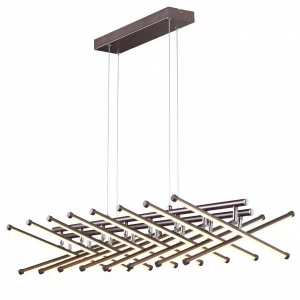Подвесная светодиодная люстра ST Luce SLD003.303.16 ST LUCE ДИЗАЙНЕРСКИЕ 328749 Коричневый