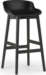 604403 Барный стул 75 см Black Oak / Black Normann Copenhagen Hyg