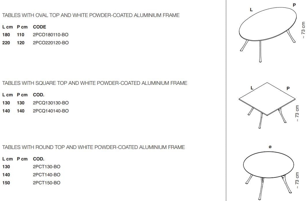 Круглый бетонный стол Caimi Brevetti ARCH-00011647