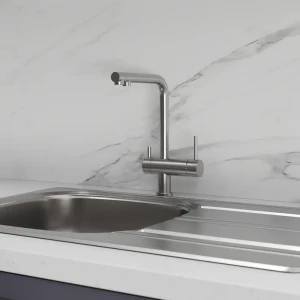 Смеситель для кухни Vidage общая высота 33 см цвет хром
